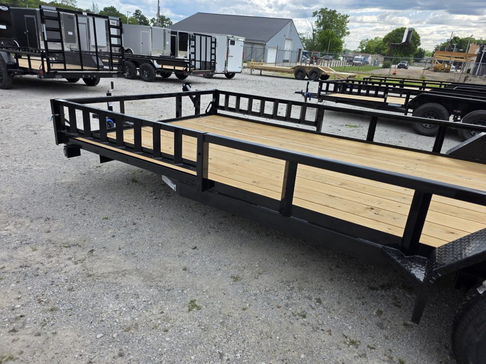 New 2026 Load Trail 83" x 20' Tandem Axle SIDE LOAD RAMP 7000 GVWR 83X20 Utility Trailer
