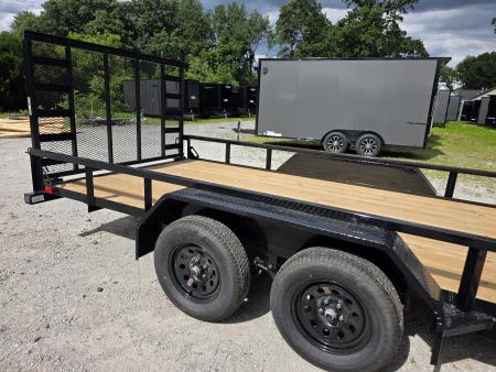 New 2026 Load Trail 83" x 20' Tandem Axle SIDE LOAD RAMP 7000 GVWR 83X20 Utility Trailer