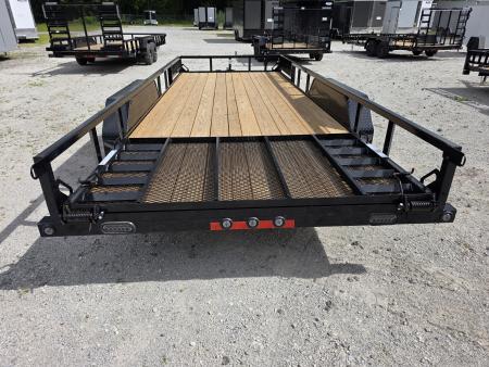 New 2026 Load Trail 83" x 20' Tandem Axle SIDE LOAD RAMP 7000 GVWR 83X20 Utility Trailer
