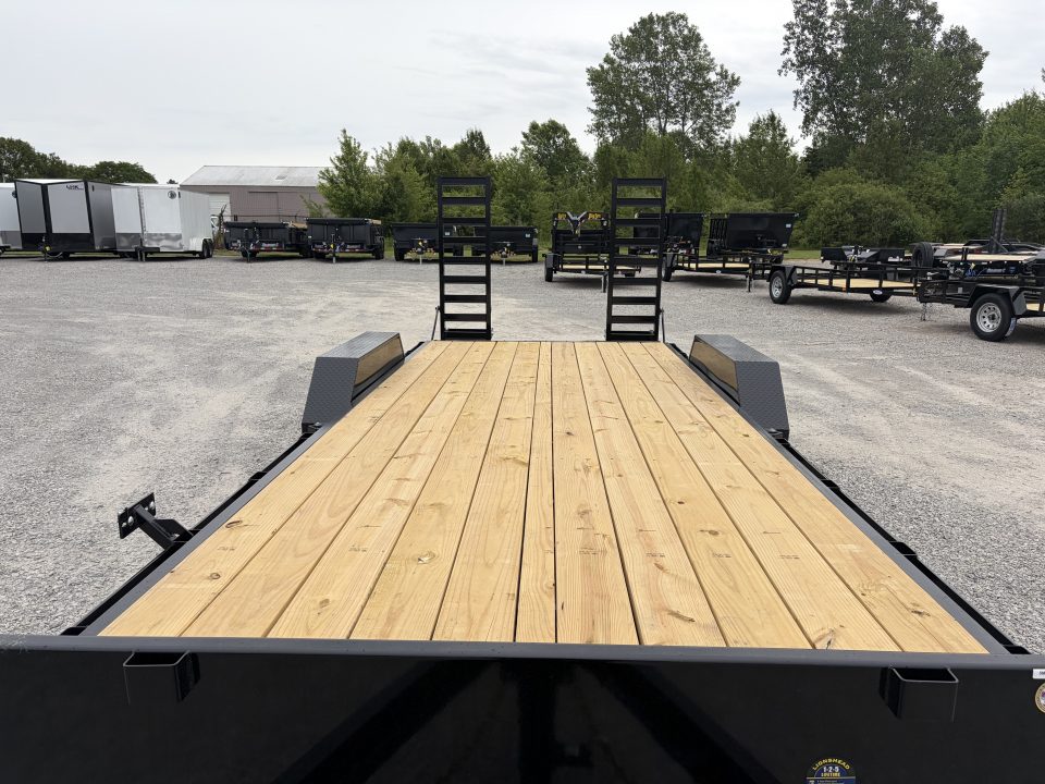 New 2026 LIBERTY LE14K83X18+2C6 (83" X 18' + 2') 14K Straight Ramp Equipment Trailer