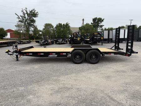 New 2026 LIBERTY LE14K83X18+2C6 (83" X 18' + 2') 14K Straight Ramp Equipment Trailer