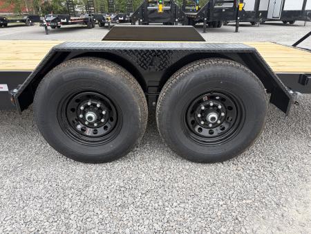 New 2026 LIBERTY LE14K83X18+2C6 (83" X 18' + 2') 14K Straight Ramp Equipment Trailer