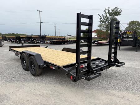 New 2026 LIBERTY LE14K83X18+2C6 (83" X 18' + 2') 14K Straight Ramp Equipment Trailer