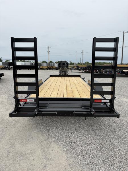 New 2026 LIBERTY LE14K83X18+2C6 (83" X 18' + 2') 14K Straight Ramp Equipment Trailer