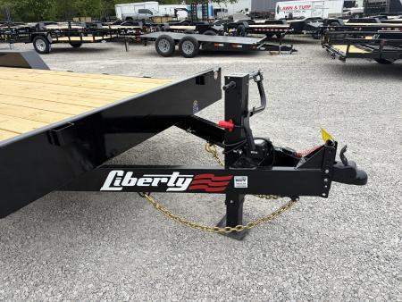 New 2026 LIBERTY LE14K83X18+2C6 (83" X 18' + 2') 14K Straight Ramp Equipment Trailer