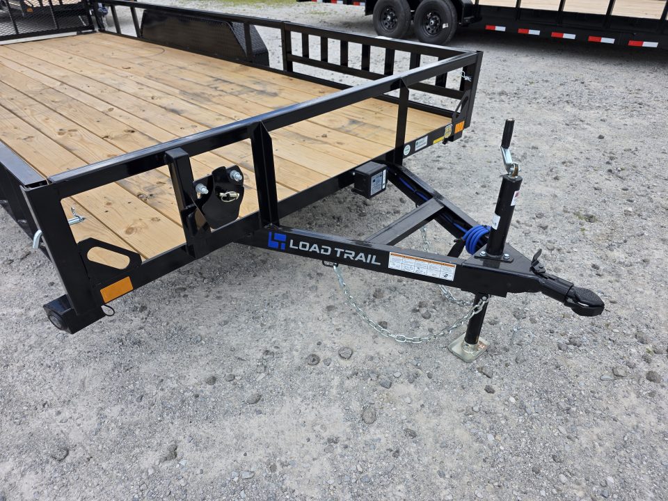 New 2026 Load Trail 83 X 16 TANDEM AXLE UTILITY TRAILER SIDE LOAD RAMPS 83X16 Utility Trailer
