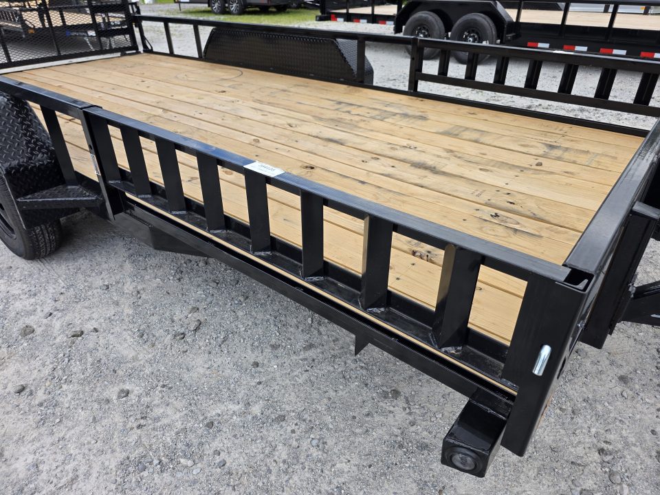 New 2026 Load Trail 83 X 16 TANDEM AXLE UTILITY TRAILER SIDE LOAD RAMPS 83X16 Utility Trailer