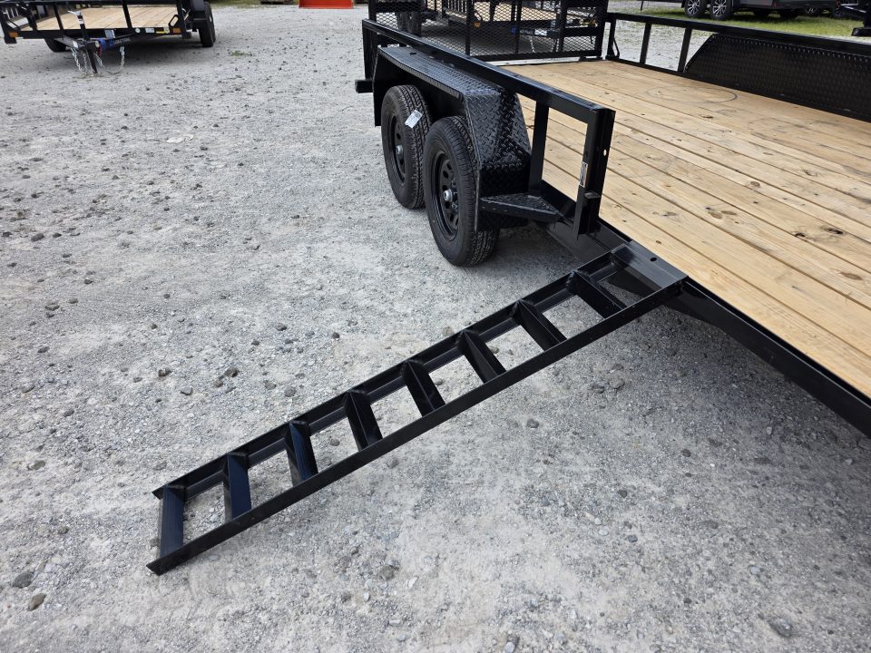 New 2026 Load Trail 83 X 16 TANDEM AXLE UTILITY TRAILER SIDE LOAD RAMPS 83X16 Utility Trailer