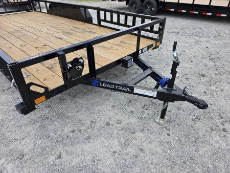New 2026 Load Trail 83 X 16 TANDEM AXLE UTILITY TRAILER SIDE LOAD RAMPS 83X16 Utility Trailer