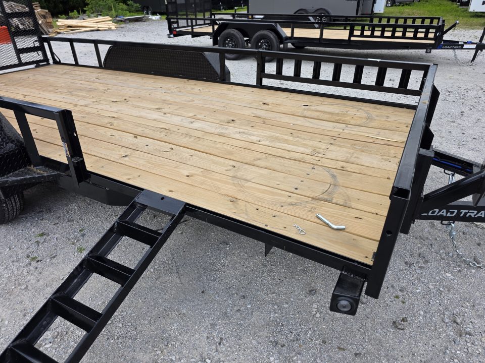 New 2026 Load Trail 83 X 16 TANDEM AXLE UTILITY TRAILER SIDE LOAD RAMPS 83X16 Utility Trailer