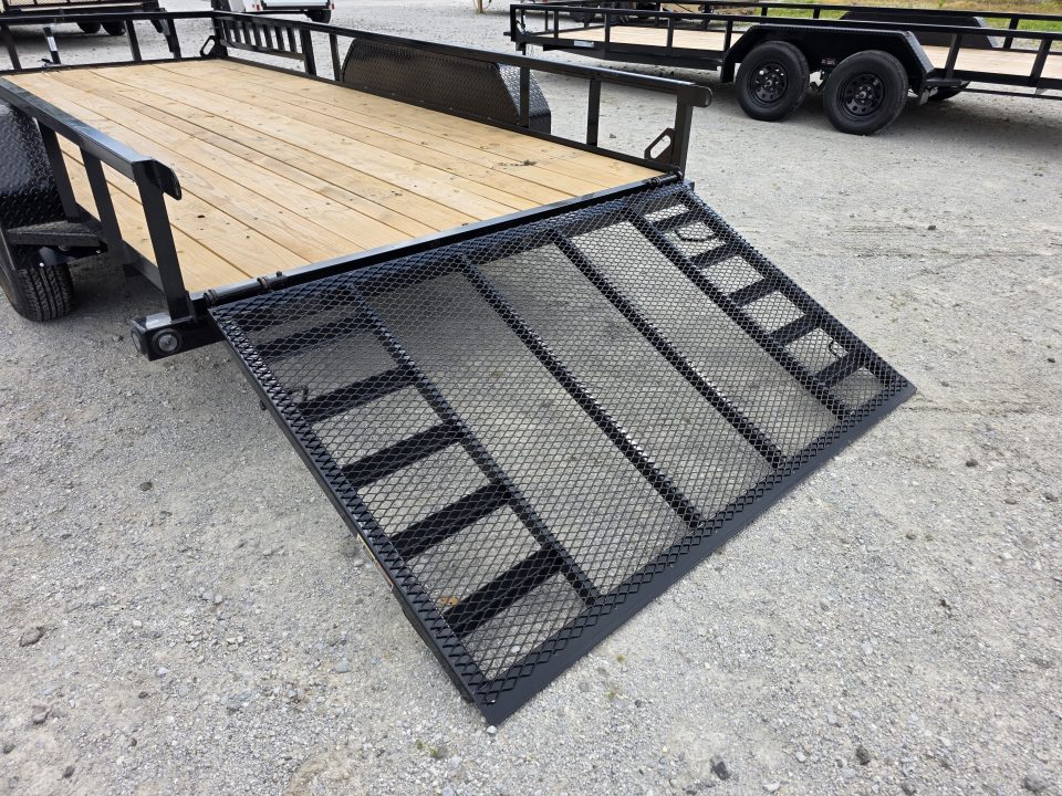 New 2026 Load Trail 83 X 16 TANDEM AXLE UTILITY TRAILER SIDE LOAD RAMPS 83X16 Utility Trailer