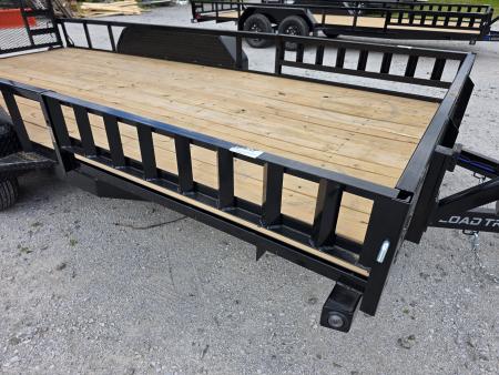 New 2026 Load Trail 83 X 16 TANDEM AXLE UTILITY TRAILER SIDE LOAD RAMPS 83X16 Utility Trailer