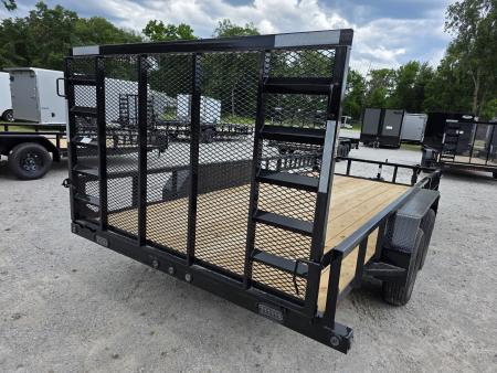 New 2026 Load Trail 83 X 16 TANDEM AXLE UTILITY TRAILER SIDE LOAD RAMPS 83X16 Utility Trailer
