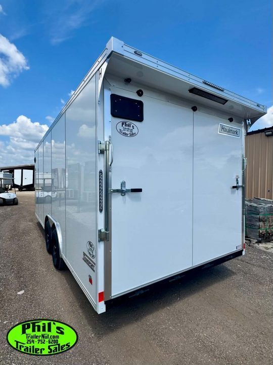 New 2026 Haulmark 8.5X24 ENCLOSED TRAILER Cargo / Enclosed Trailer SCREWLESS .080 EXTERIOR & REAR WING
