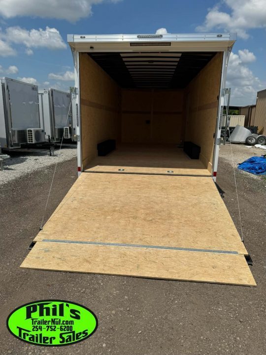 New 2026 Haulmark 8.5X24 ENCLOSED TRAILER Cargo / Enclosed Trailer SCREWLESS .080 EXTERIOR & REAR WING