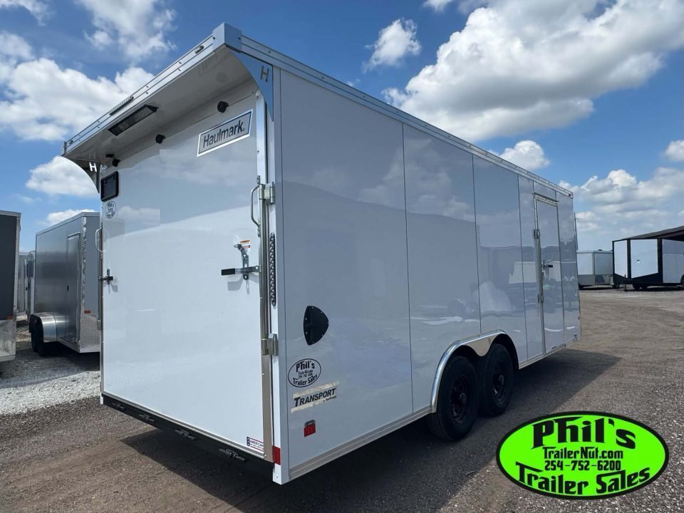 New 2026 Haulmark 8.5X24 ENCLOSED TRAILER Cargo / Enclosed Trailer SCREWLESS .080 EXTERIOR & REAR WING