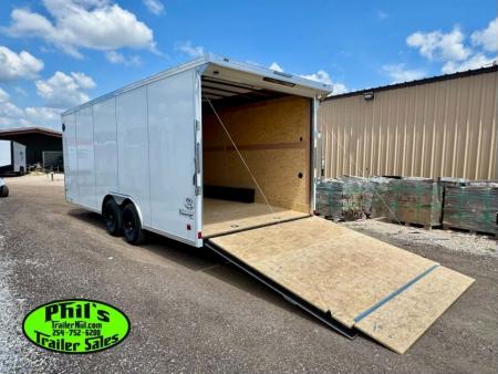 New 2026 Haulmark 8.5X24 ENCLOSED TRAILER Cargo / Enclosed Trailer SCREWLESS .080 EXTERIOR & REAR WING
