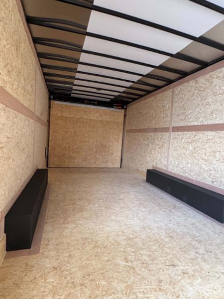 New 2026 Haulmark 8.5X24 ENCLOSED TRAILER Cargo / Enclosed Trailer SCREWLESS .080 EXTERIOR & REAR WING