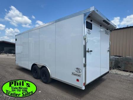 New 2026 Haulmark 8.5X24 ENCLOSED TRAILER Cargo / Enclosed Trailer SCREWLESS .080 EXTERIOR & REAR WING