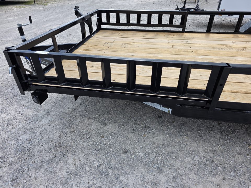 New 2026 Load Trail 83" x 18' Tandem Axle SIDE LOAD RAMP 7000 GVWR Utility Trailer 83x18