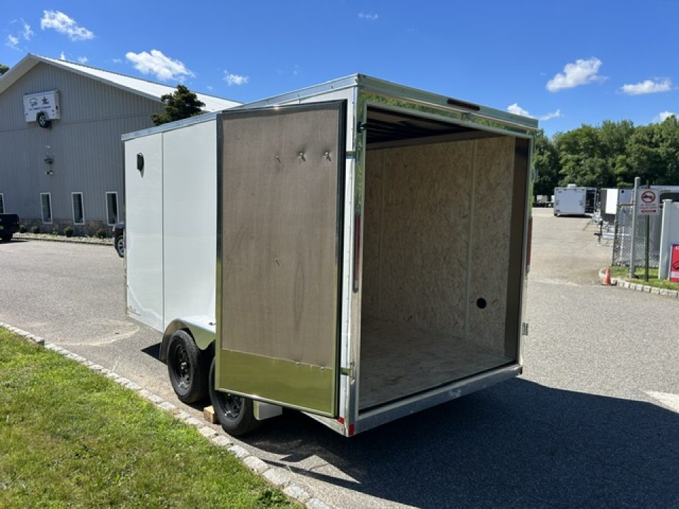 New 2026 Look Trailers 7X14 with Double Doors, V nose , 7,000 lb. GVWR Cargo / Enclosed Trailer