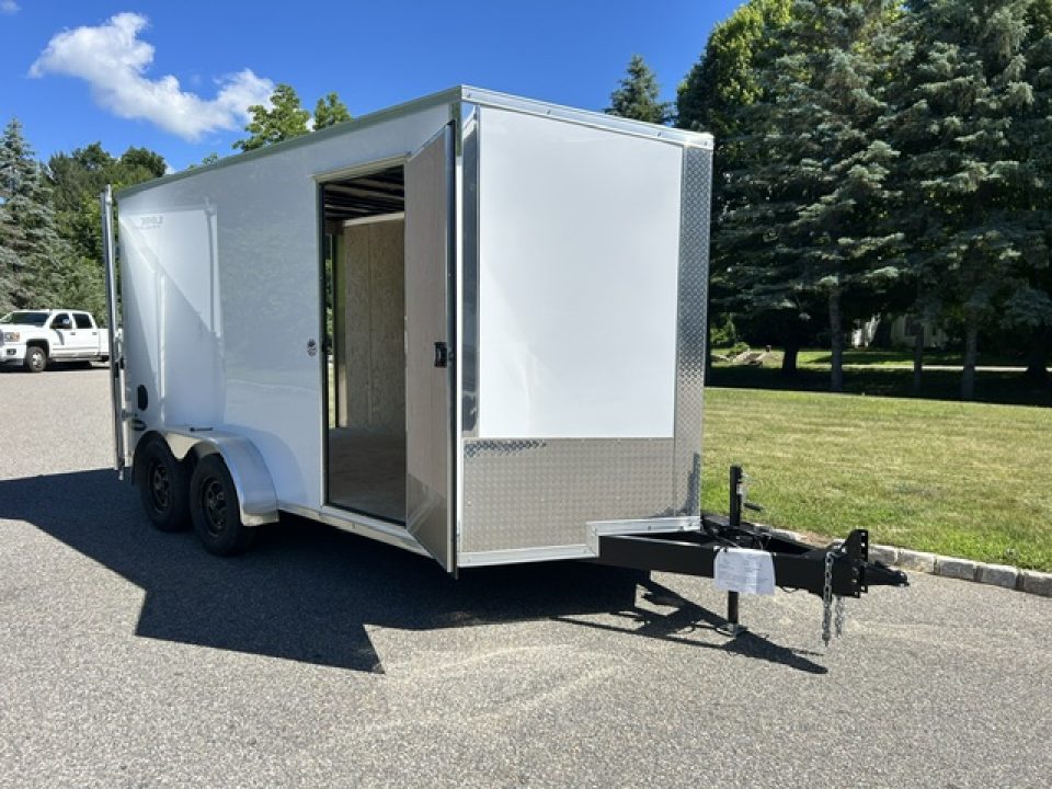 New 2026 Look Trailers 7X14 with Double Doors, V nose , 7,000 lb. GVWR Cargo / Enclosed Trailer