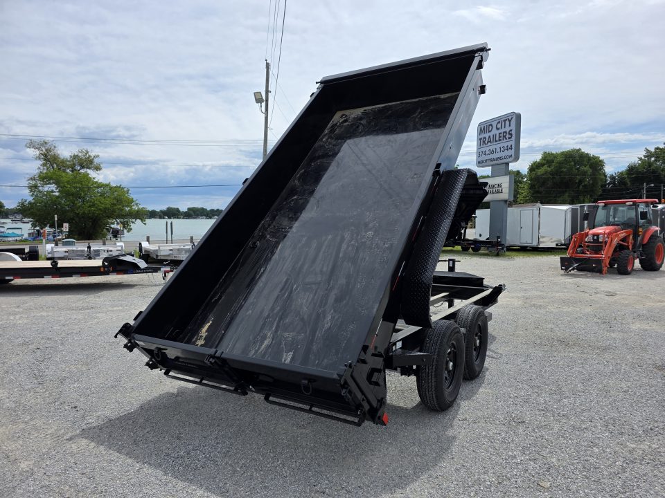 New 2026 Load Trail 83 X 14 DUMP TRAILER 14,000 GVWR 83X14 7X14 Dump Trailer