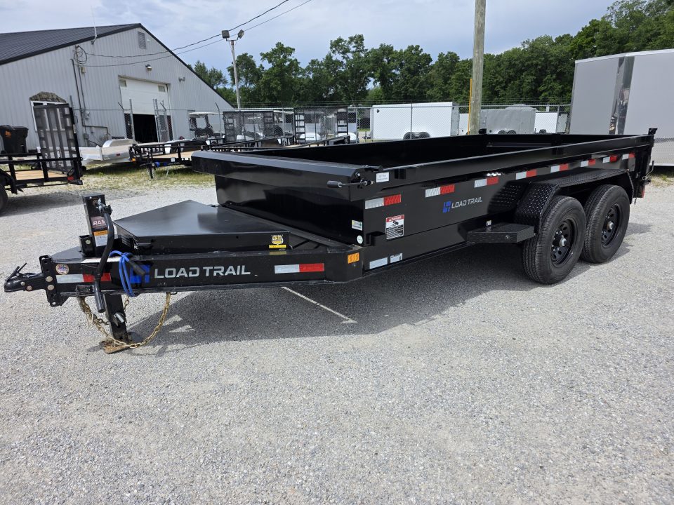 New 2026 Load Trail 83 X 14 DUMP TRAILER 14,000 GVWR 83X14 7X14 Dump Trailer