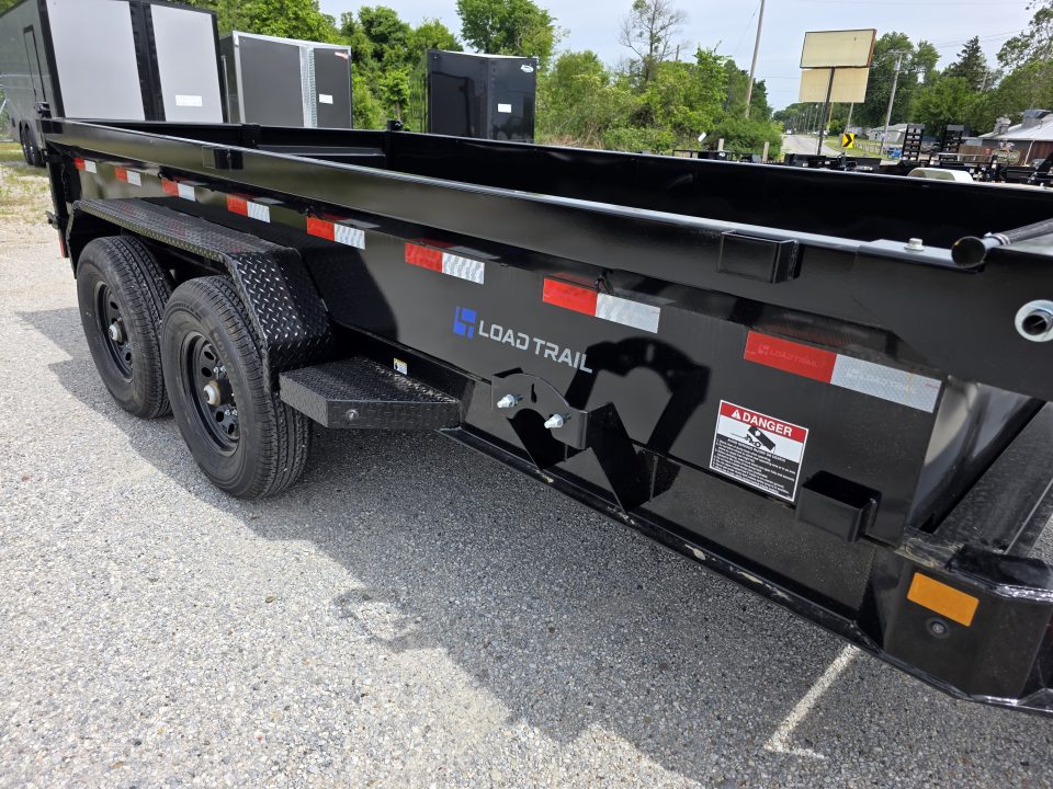 New 2026 Load Trail 83 X 14 DUMP TRAILER 14,000 GVWR 83X14 7X14 Dump Trailer