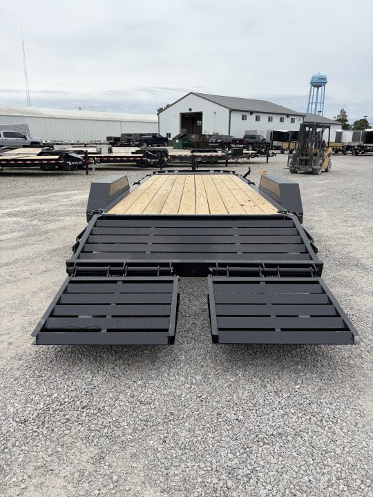 New 2026 Liberty LE14K83X17+3B8BAR (83" x 17' + 3') 15.4K Equipment Trailer w/ Mammoth Ramps
