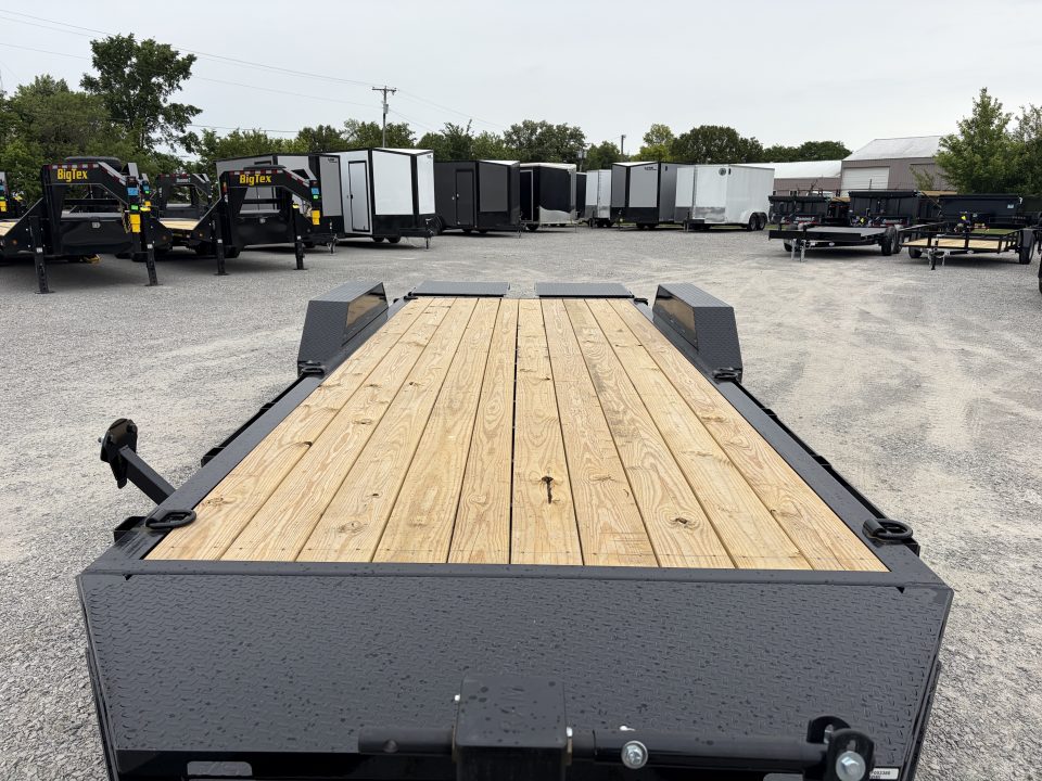 New 2026 Liberty LE14K83X17+3B8BAR (83" x 17' + 3') 15.4K Equipment Trailer w/ Mammoth Ramps