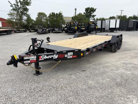 New 2026 Liberty LE14K83X17+3B8BAR (83  x 17' + 3') 15.4K Equipment Trailer w/ Mammoth Ramps