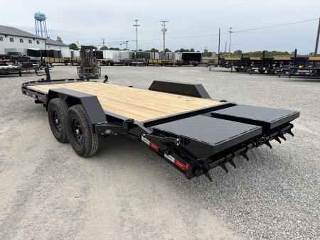New 2026 Liberty LE14K83X17+3B8BAR (83" x 17' + 3') 15.4K Equipment Trailer w/ Mammoth Ramps