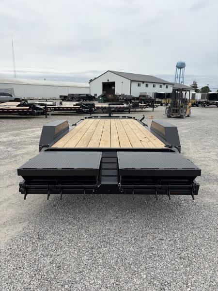 New 2026 Liberty LE14K83X17+3B8BAR (83" x 17' + 3') 15.4K Equipment Trailer w/ Mammoth Ramps