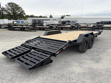 New 2026 Liberty LE14K83X17+3B8BAR (83" x 17' + 3') 15.4K Equipment Trailer w/ Mammoth Ramps