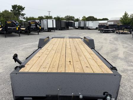 New 2026 Liberty LE14K83X17+3B8BAR (83" x 17' + 3') 15.4K Equipment Trailer w/ Mammoth Ramps