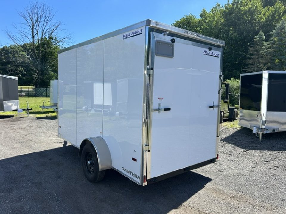 New 2026 Haul About Trailers 6 X 12 V nose,2,990 lb. GVWR Cargo / Enclosed Trailer