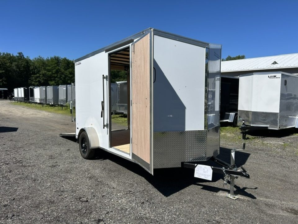 New 2026 Haul About Trailers 6 X 12 V nose,2,990 lb. GVWR Cargo / Enclosed Trailer