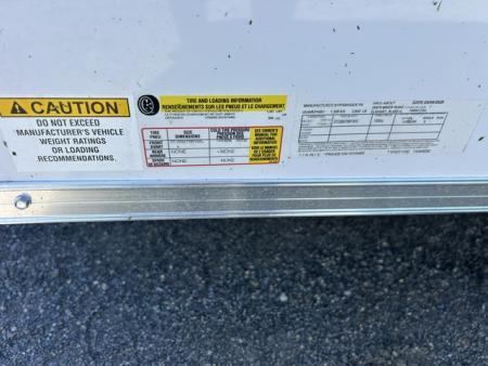 New 2026 Haul About Trailers 6 X 12 V nose,2,990 lb. GVWR Cargo / Enclosed Trailer