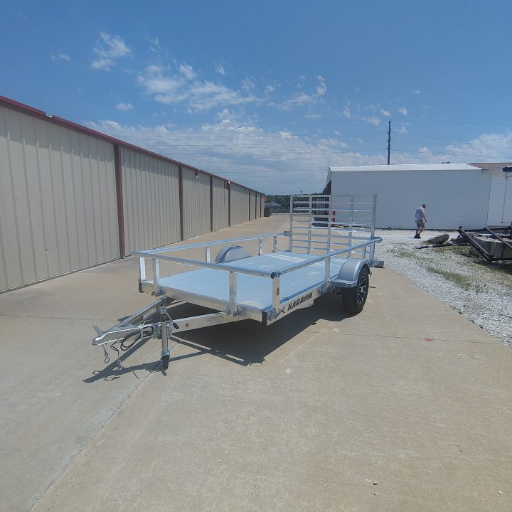 New 2026 Karavan 6x12 SA, 3.5k axle Aluminum Utility Trailer