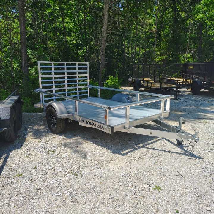 New 2026 Karavan 6x10 SA, 3.5k axle Aluminum Utility Trailer