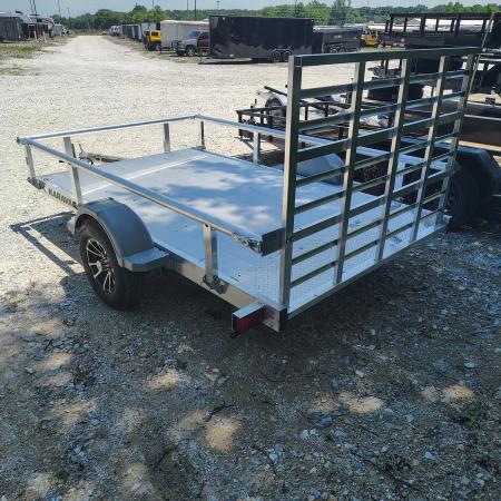 New 2026 Karavan 6x10 SA, 3.5k axle Aluminum Utility Trailer