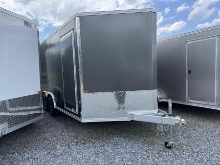 New 2026 E-Z Hauler EZEC8.5X16CH XLT-P Car Hauler 6 FOOT 10 INTERIOR HEIGHT FREE ALUMINUM WHEEL UPGRADE