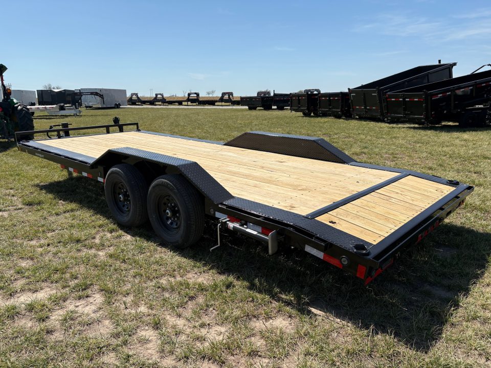 New 2026 Load Trail 102x22 Tandem 14K Equipment Trailer W/ Drive Over Fenders & Slide In Ramps