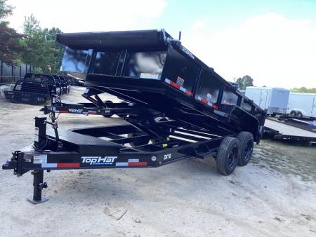 New 2026 Top Hat Trailers DX16X83 Dump Trailer