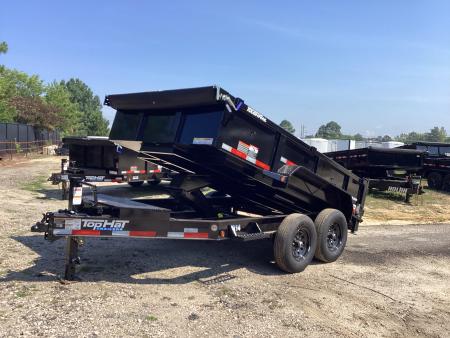 New 2026 Top Hat Trailers DX12X83 Dump Trailer