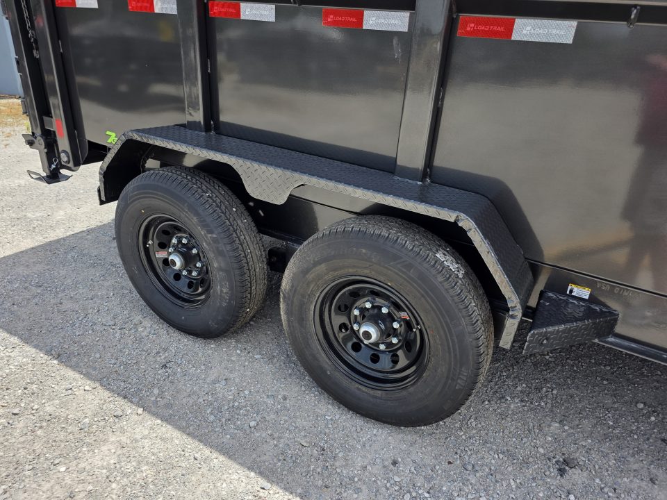 New 2026 Load Trail COMMERCIAL 48" SIDES 7ga FLOOR 83" x 14' TELESCOPIC Tandem Axle Low-Pro 83X14 7X14 Dump Trailer