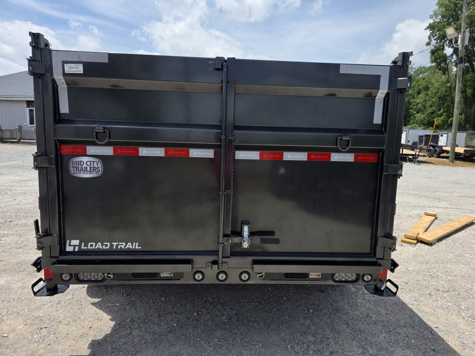 New 2026 Load Trail COMMERCIAL 48" SIDES 7ga FLOOR 83" x 14' TELESCOPIC Tandem Axle Low-Pro 83X14 7X14 Dump Trailer