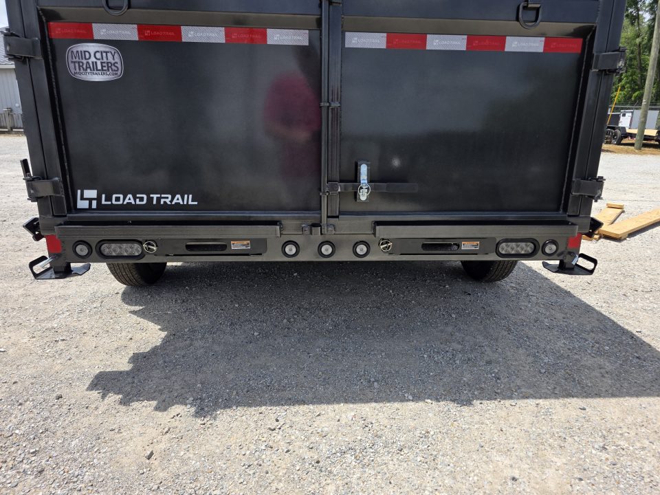New 2026 Load Trail COMMERCIAL 48" SIDES 7ga FLOOR 83" x 14' TELESCOPIC Tandem Axle Low-Pro 83X14 7X14 Dump Trailer