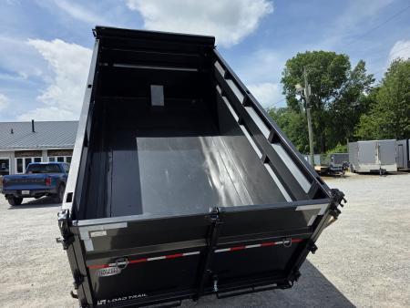 New 2026 Load Trail COMMERCIAL 48" SIDES 7ga FLOOR 83" x 14' TELESCOPIC Tandem Axle Low-Pro 83X14 7X14 Dump Trailer